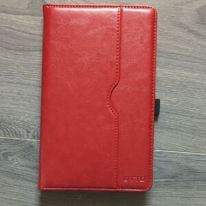 Otto Red Leather Samsung Galaxy A9 Tablet Case